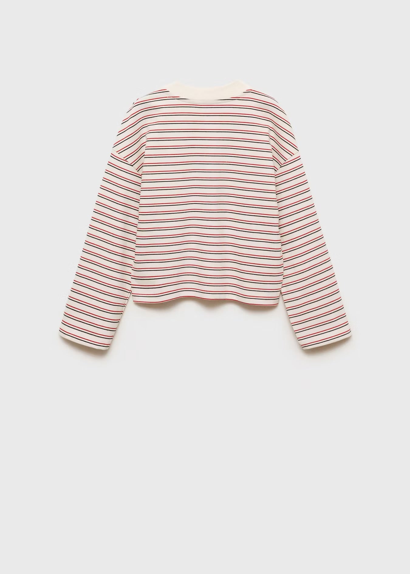 STRIPED PRINT T-SHIRT