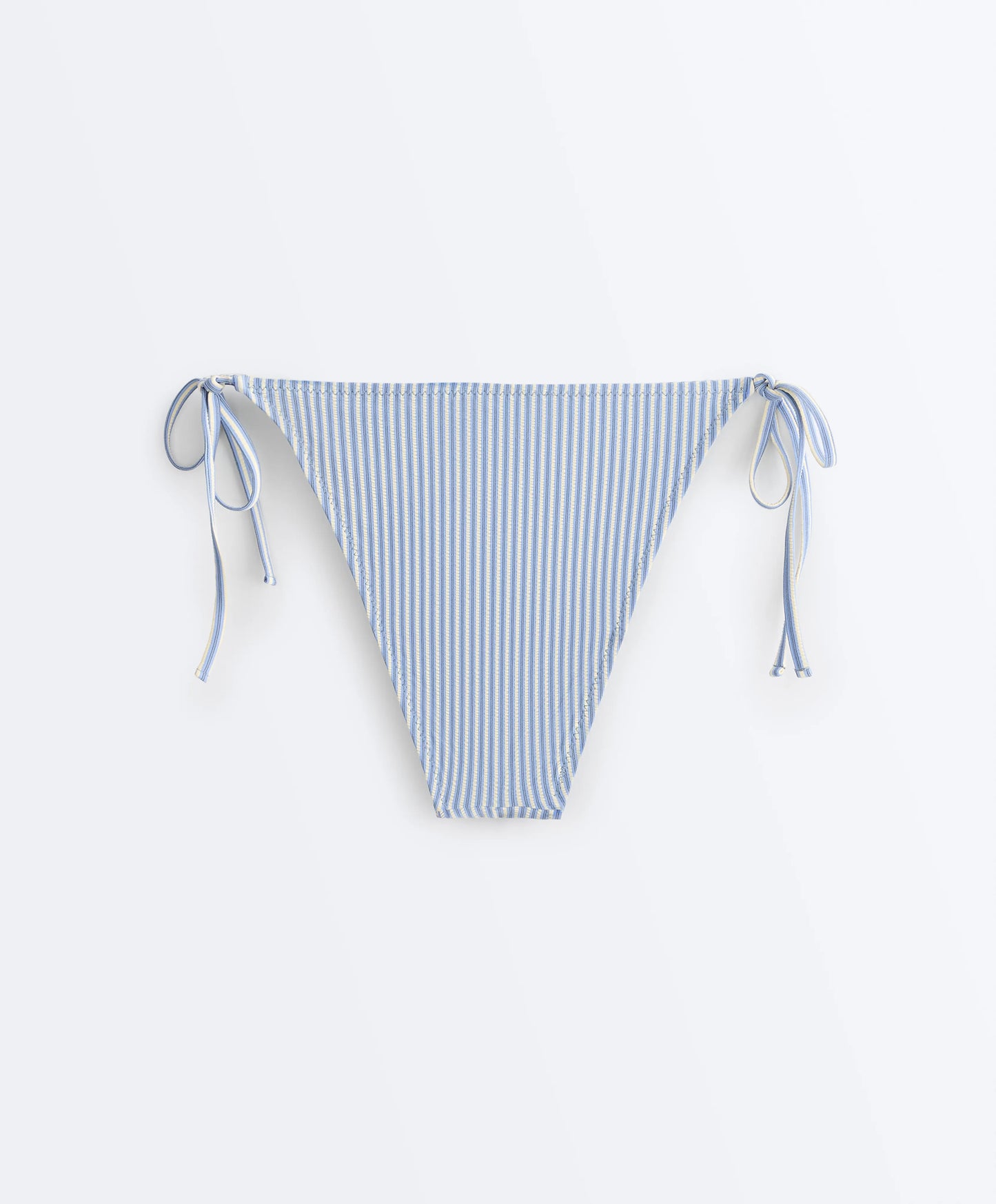 MULTICOLOR STRIPED SIDE-TIE BIKINI