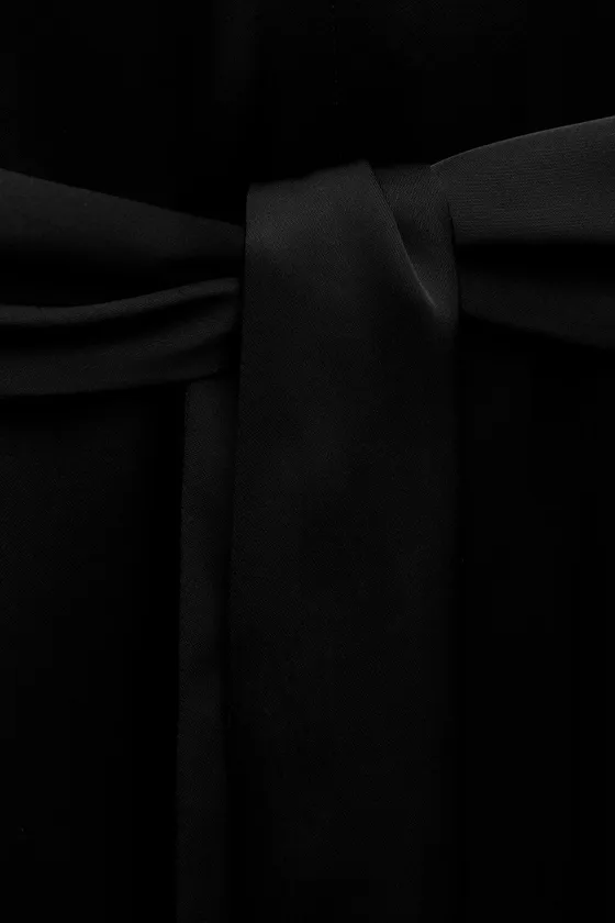 Robe-chemise en satin — ZW COLLECTION