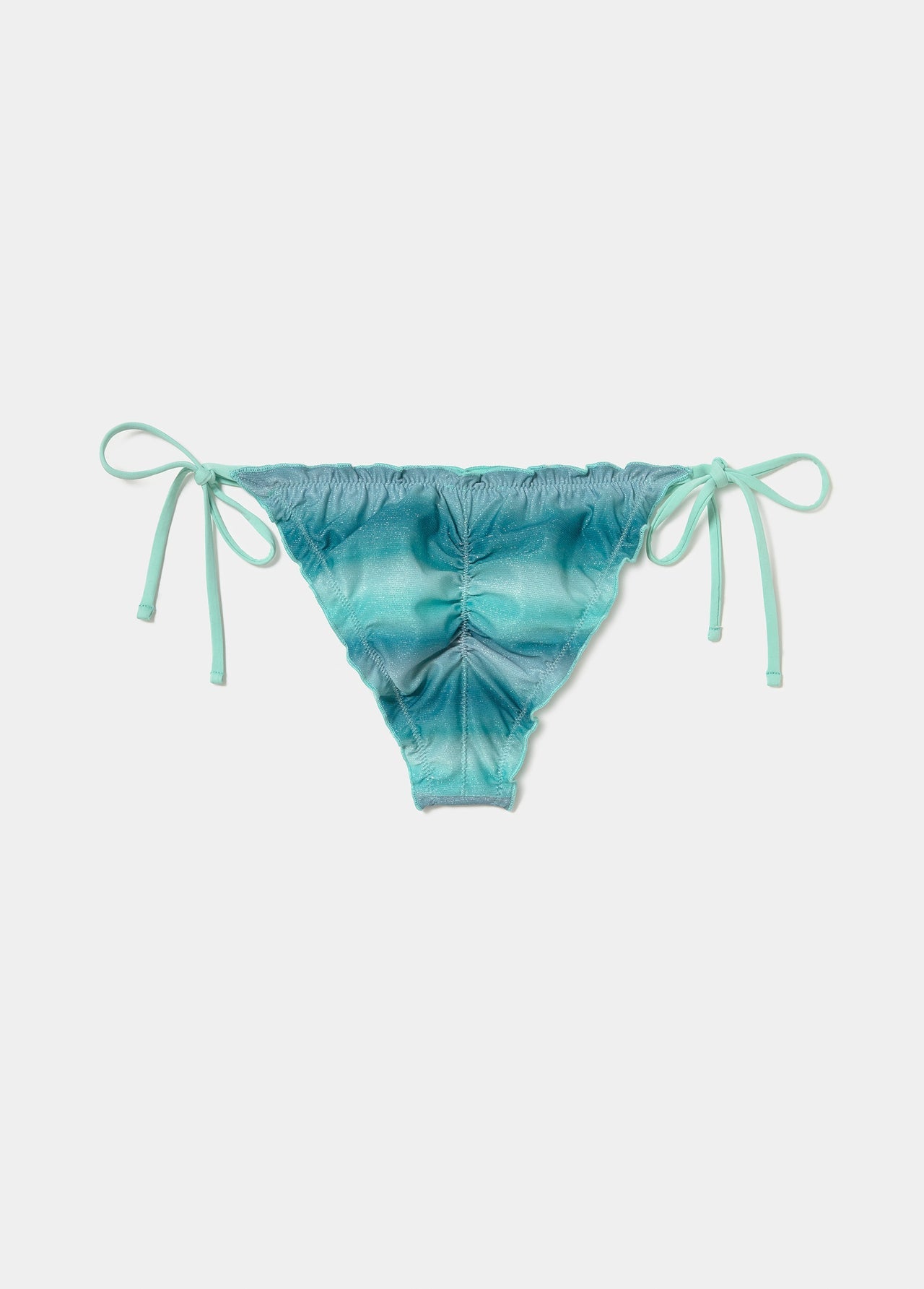 Ombre bikini set of 3 with ruffle