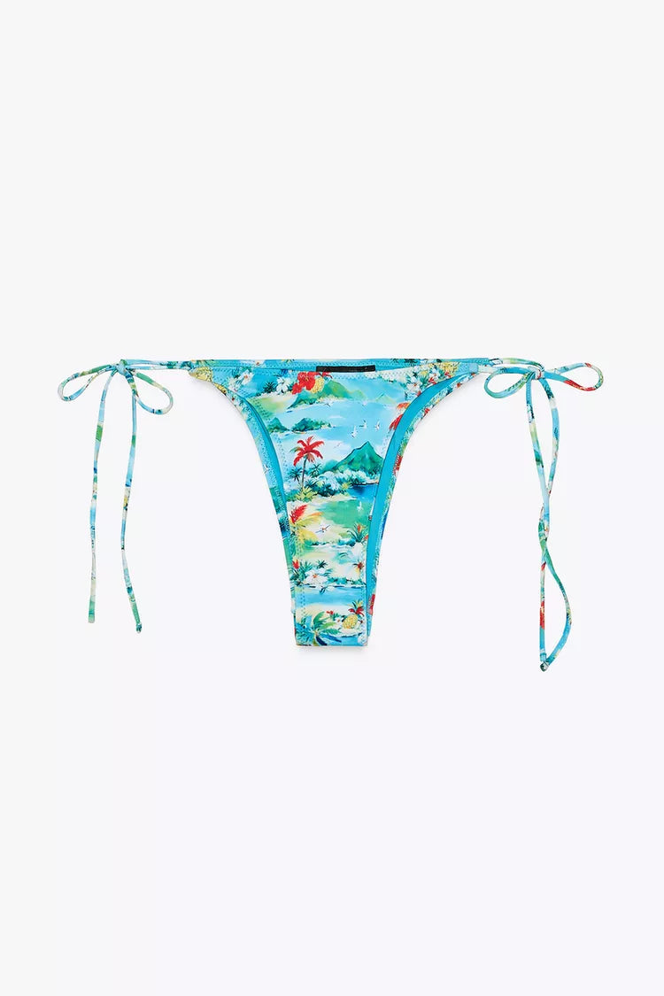 Tropical print Bikini Set