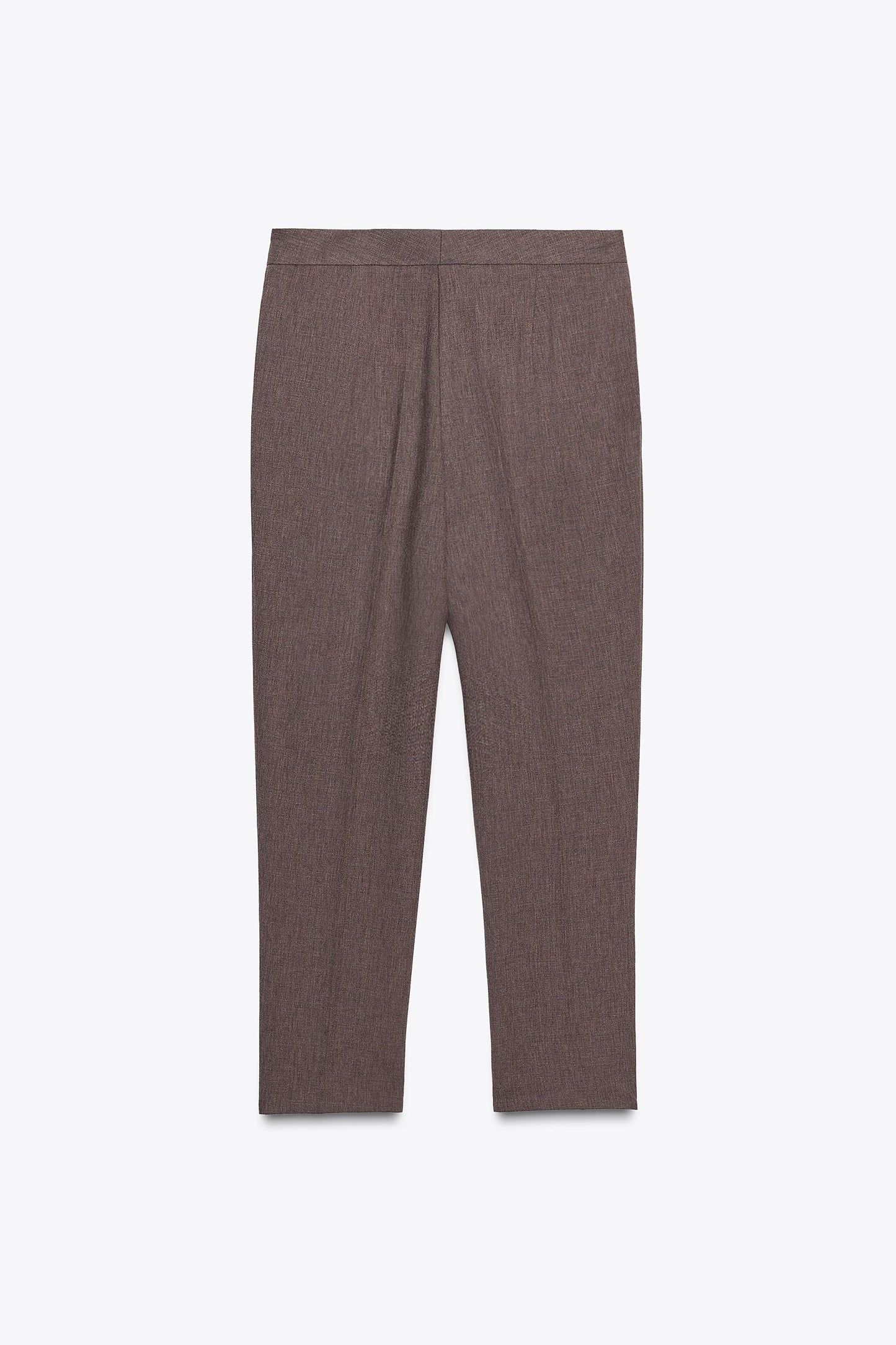 TROUSERS WITH BUTTON WAIST CLOSURE