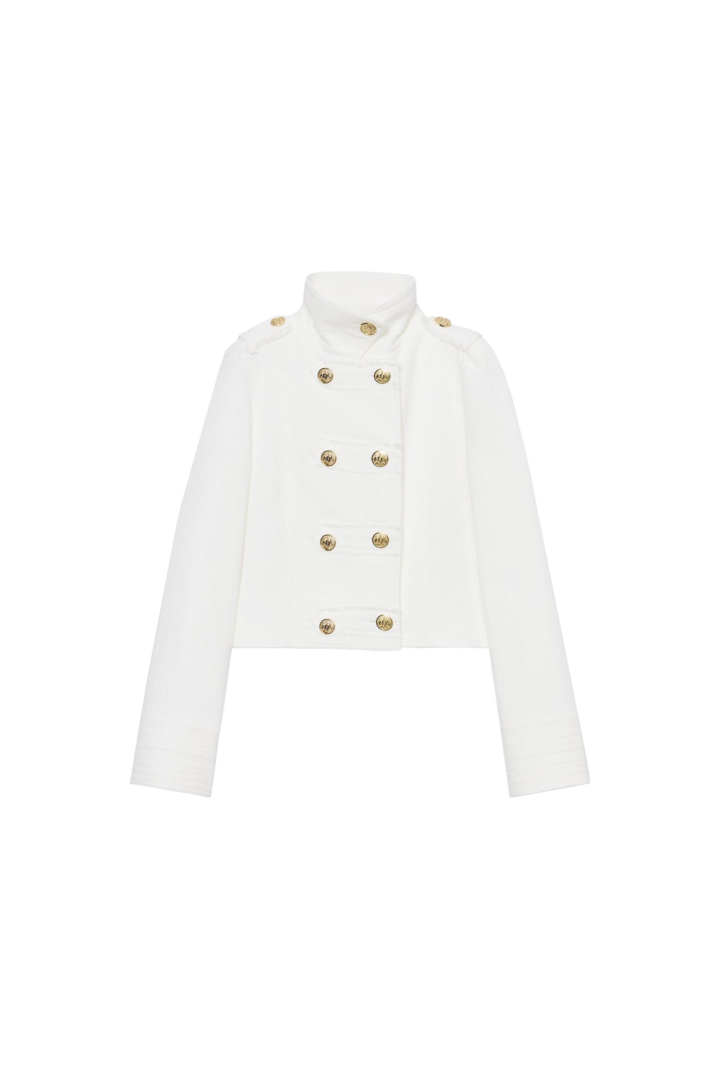 GOLD BUTTON DOUBLE-BREASTED JACKET