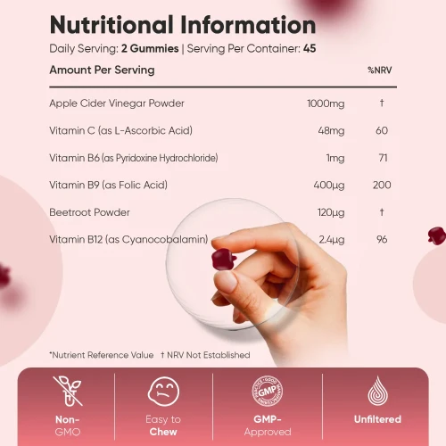 Apple cider vinegar gummies