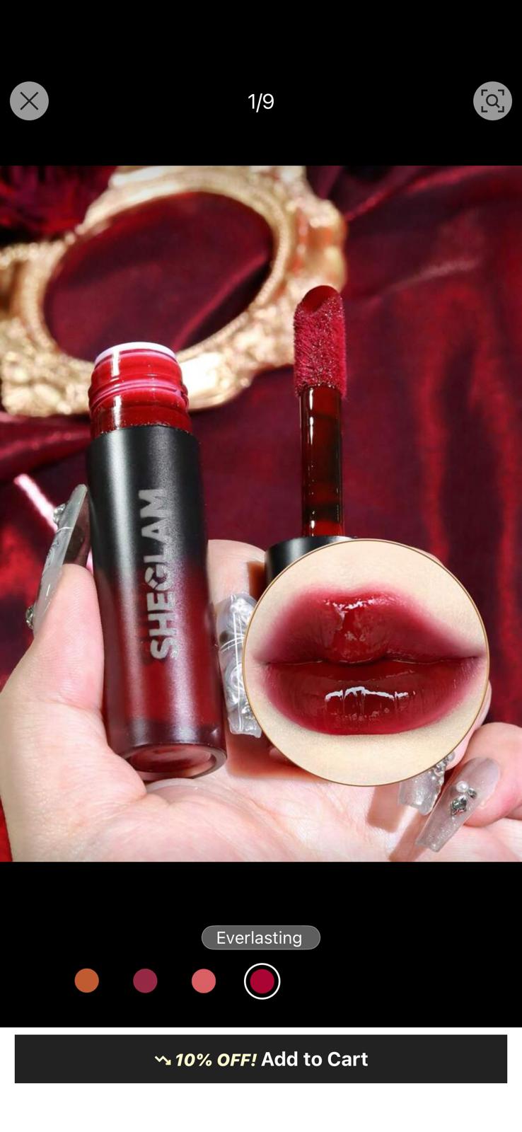 SHEGLAM Ember Rose Immortal Love Nourishing Lip Gloss