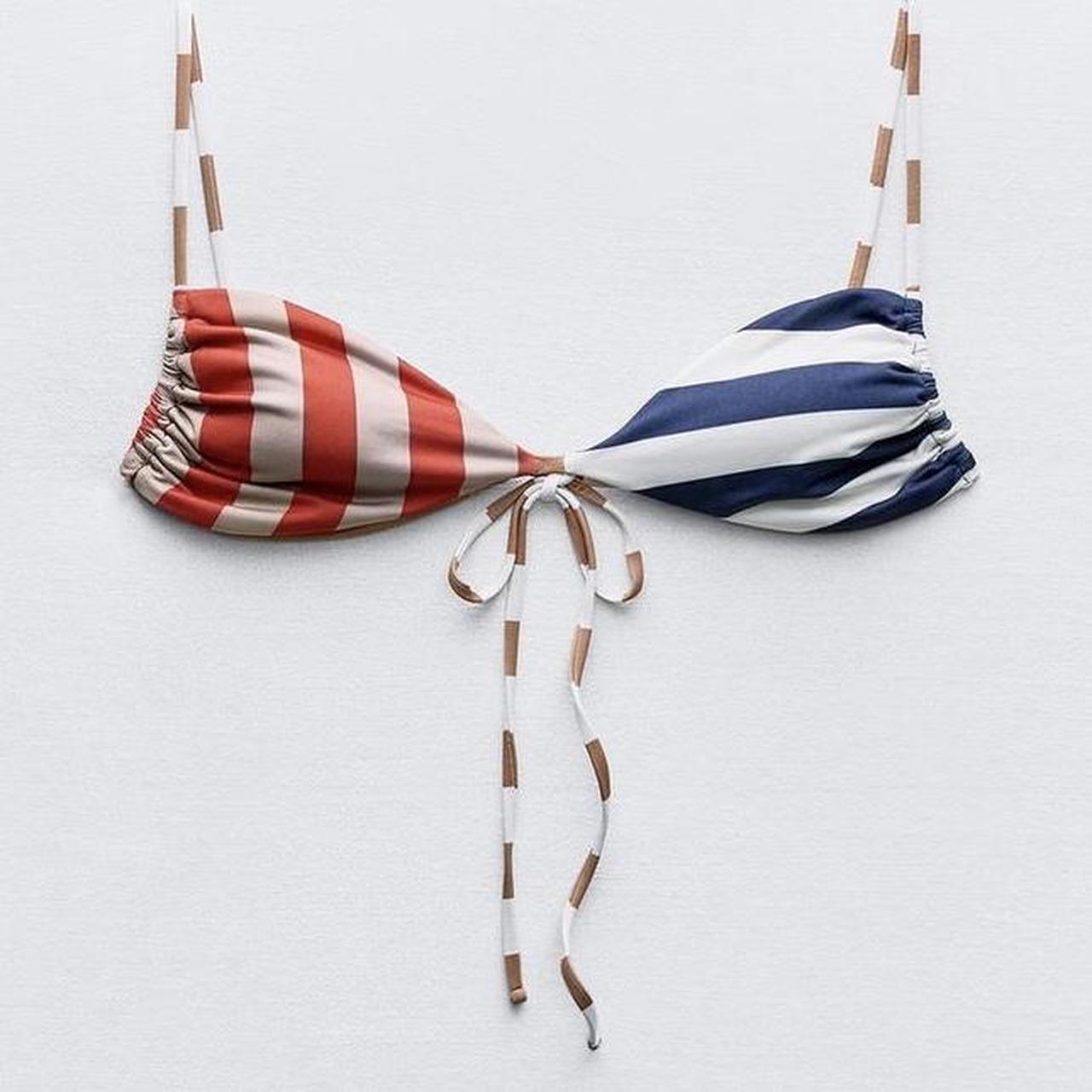 STRIPED BIKINI SET