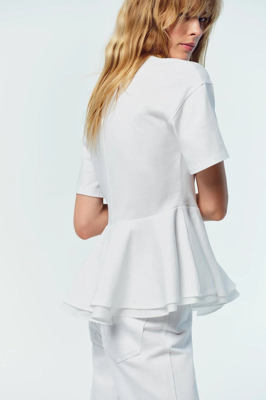 ZARA PEPLUM T-SHIRT