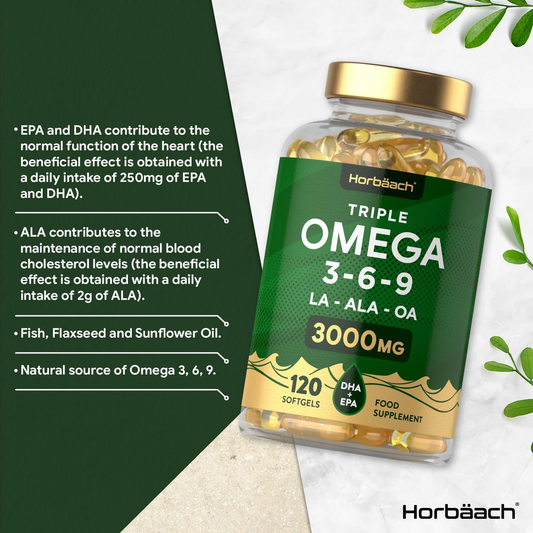 Triple Omega 3 6 9 Capsules