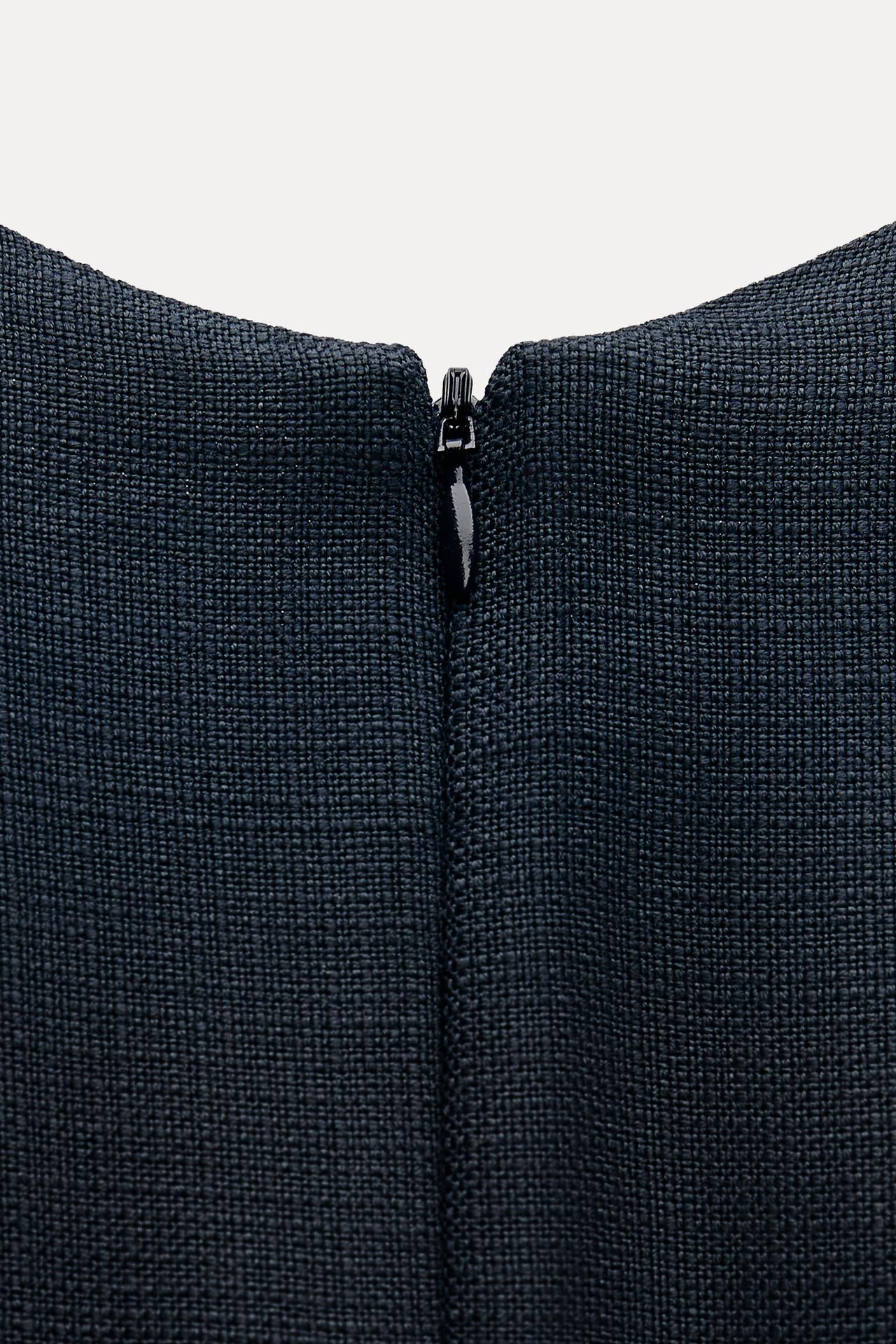 Robe longue à encolure en V — Collection ZW