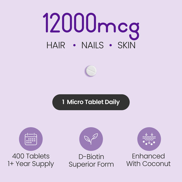 BIOTIN TABLETS WITH COCONUT