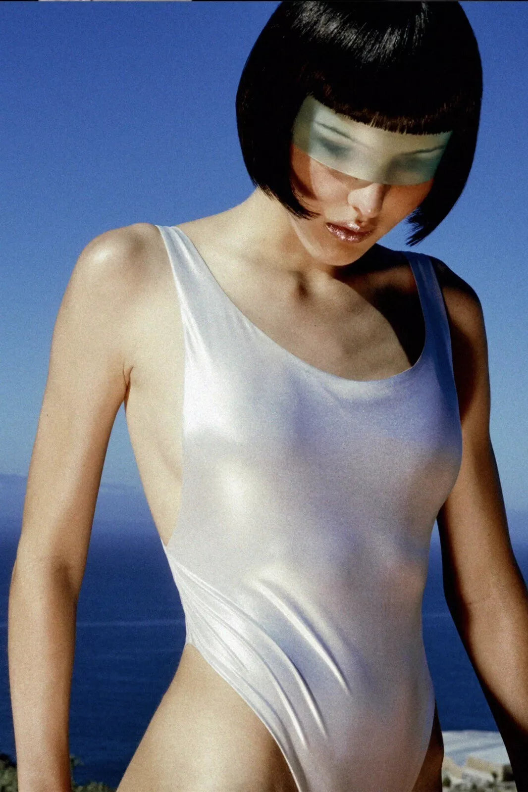 METALLIC SWIMSUIT