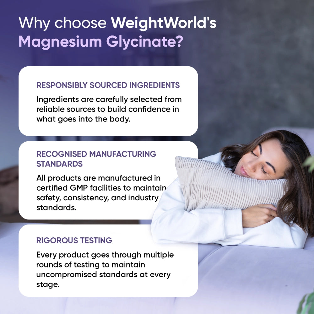 Magnesium Glycinate (Bisglycinate) Capsules