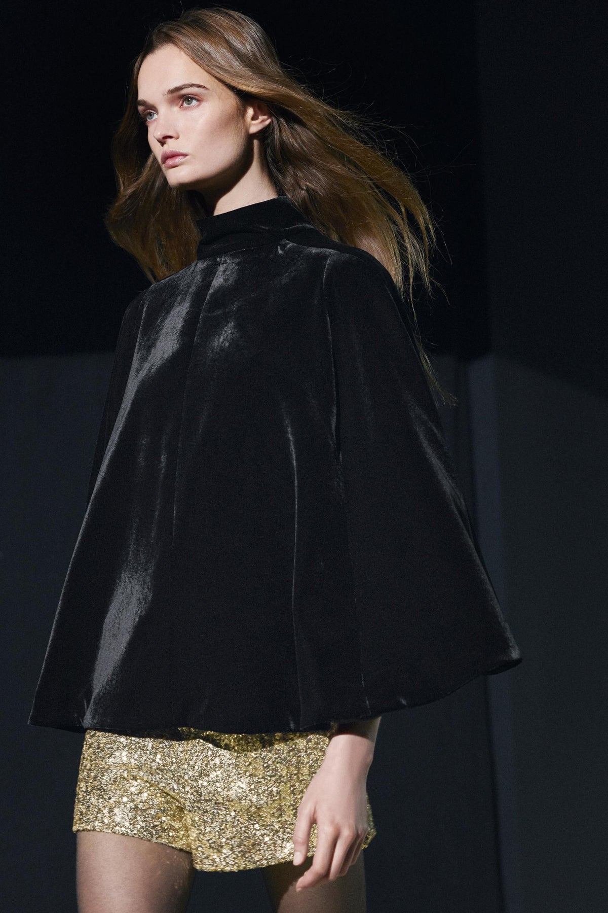 ZW COLLECTION CAPE EN VELOURS