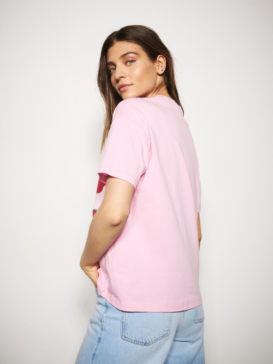 [B4] T-SHIRT WITH PRINT