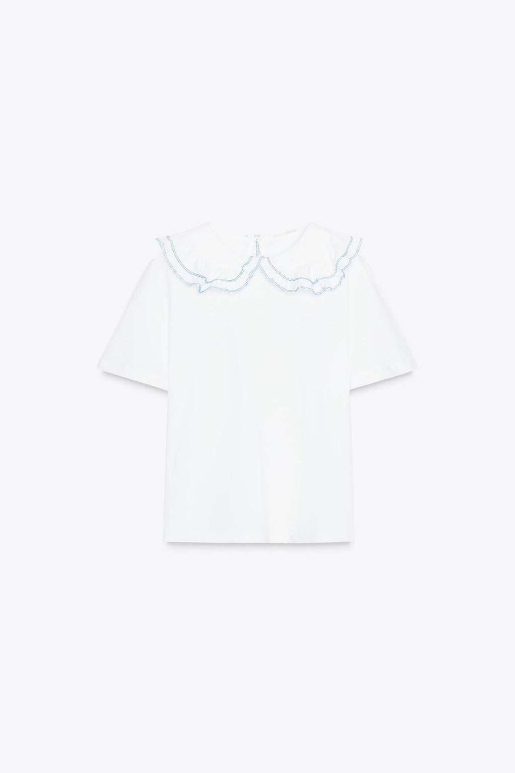 PETER PAN COLLAR T-SHIRT