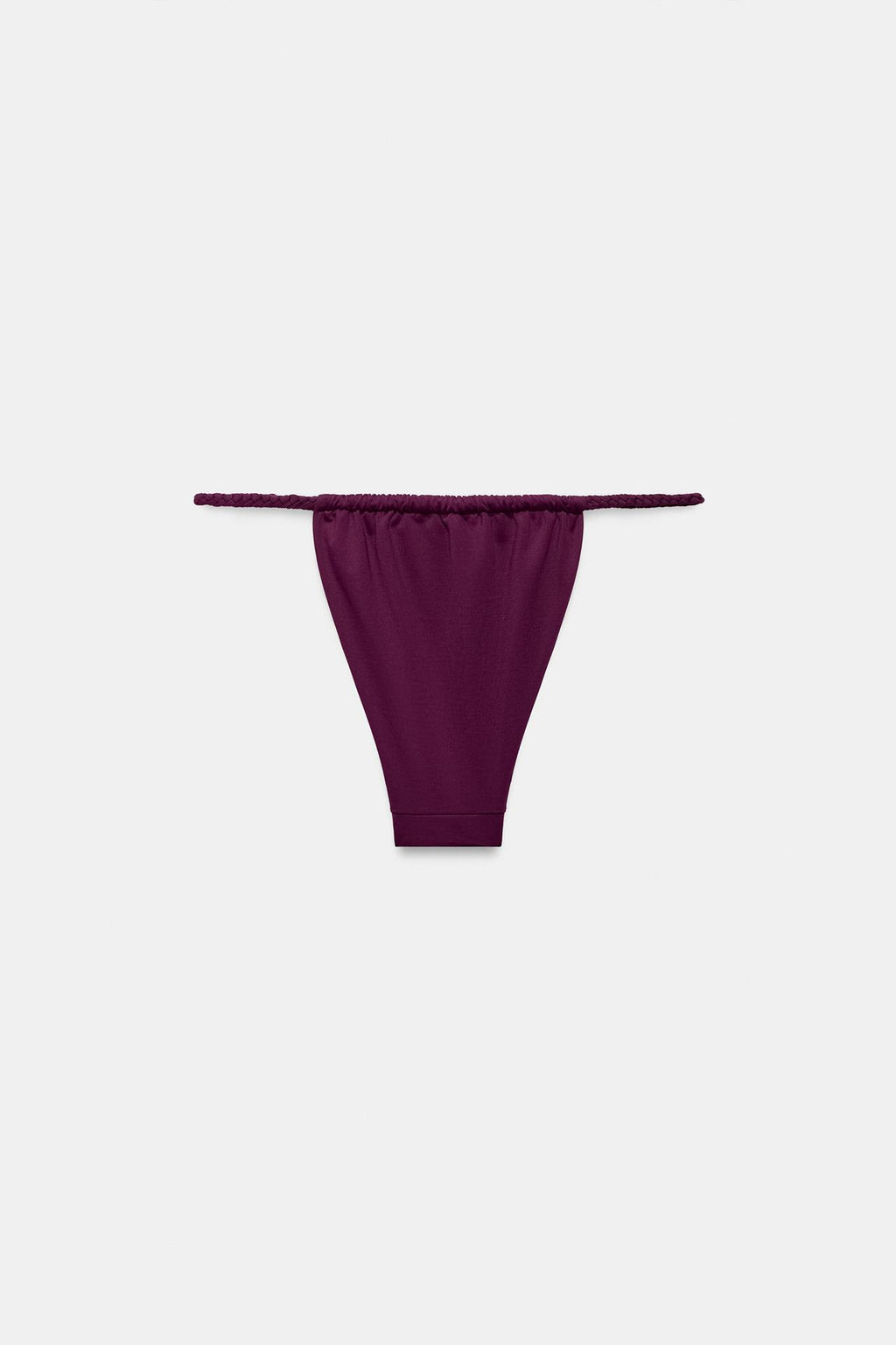 Braided Strap Bandeau Bikini Set, view 3 of 6