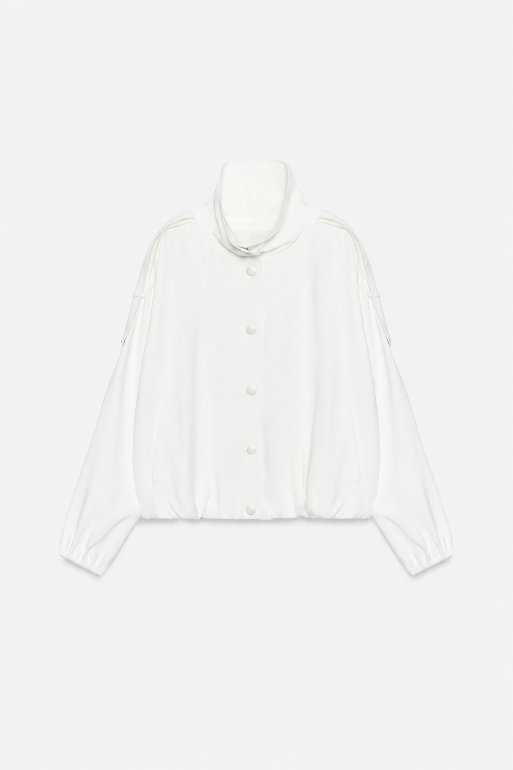 HIGH COLLAR BOMBER JACKET