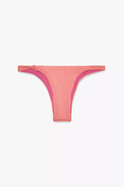 STRIPED BIKINI SET - PINK