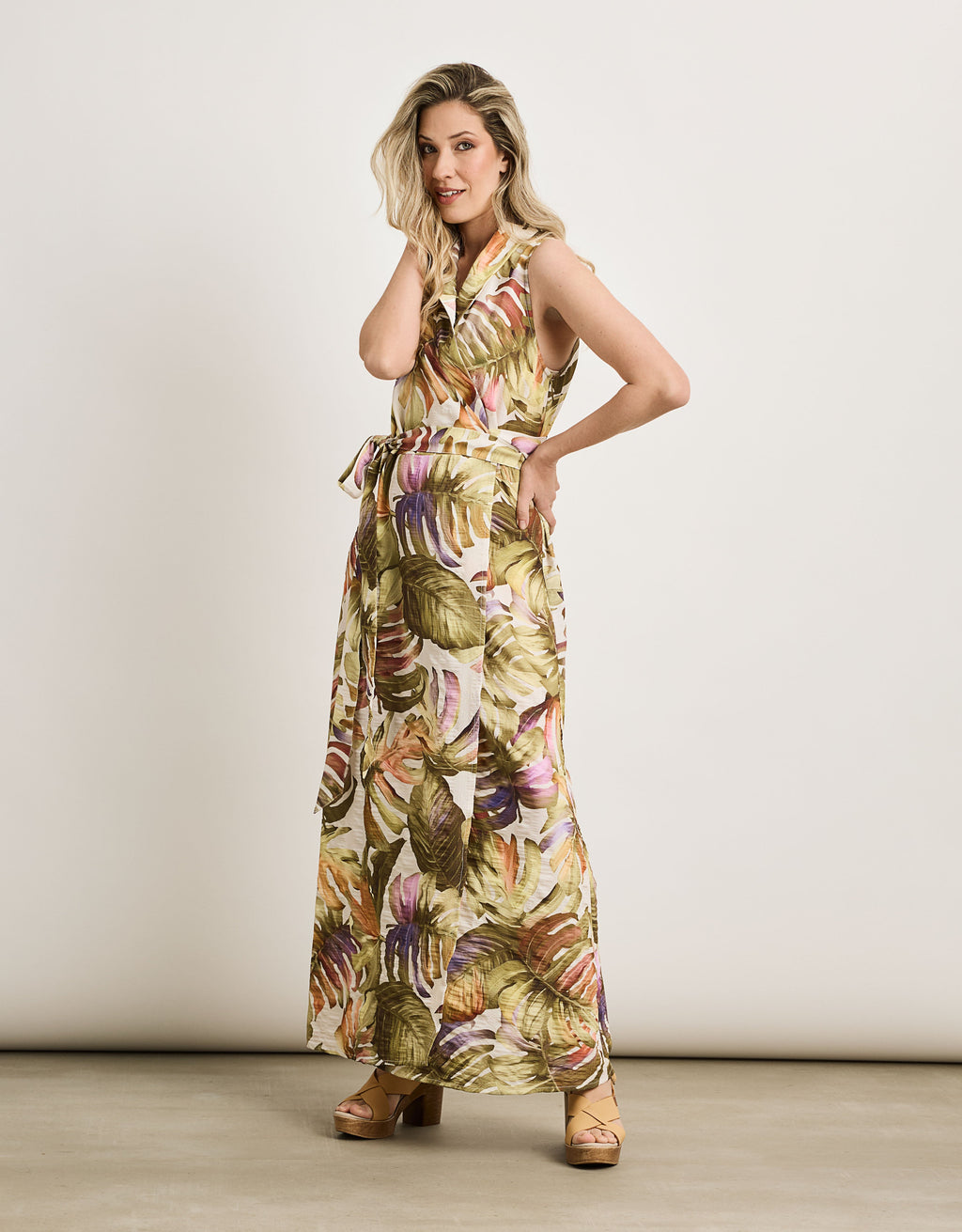 LONG MULTICOLOR DRESS - ARLON