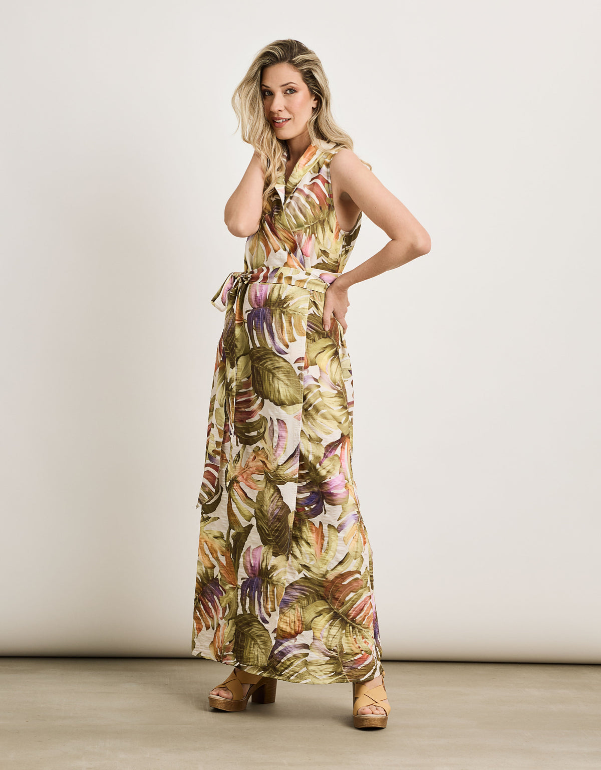 LONG MULTICOLOR DRESS - ARLON