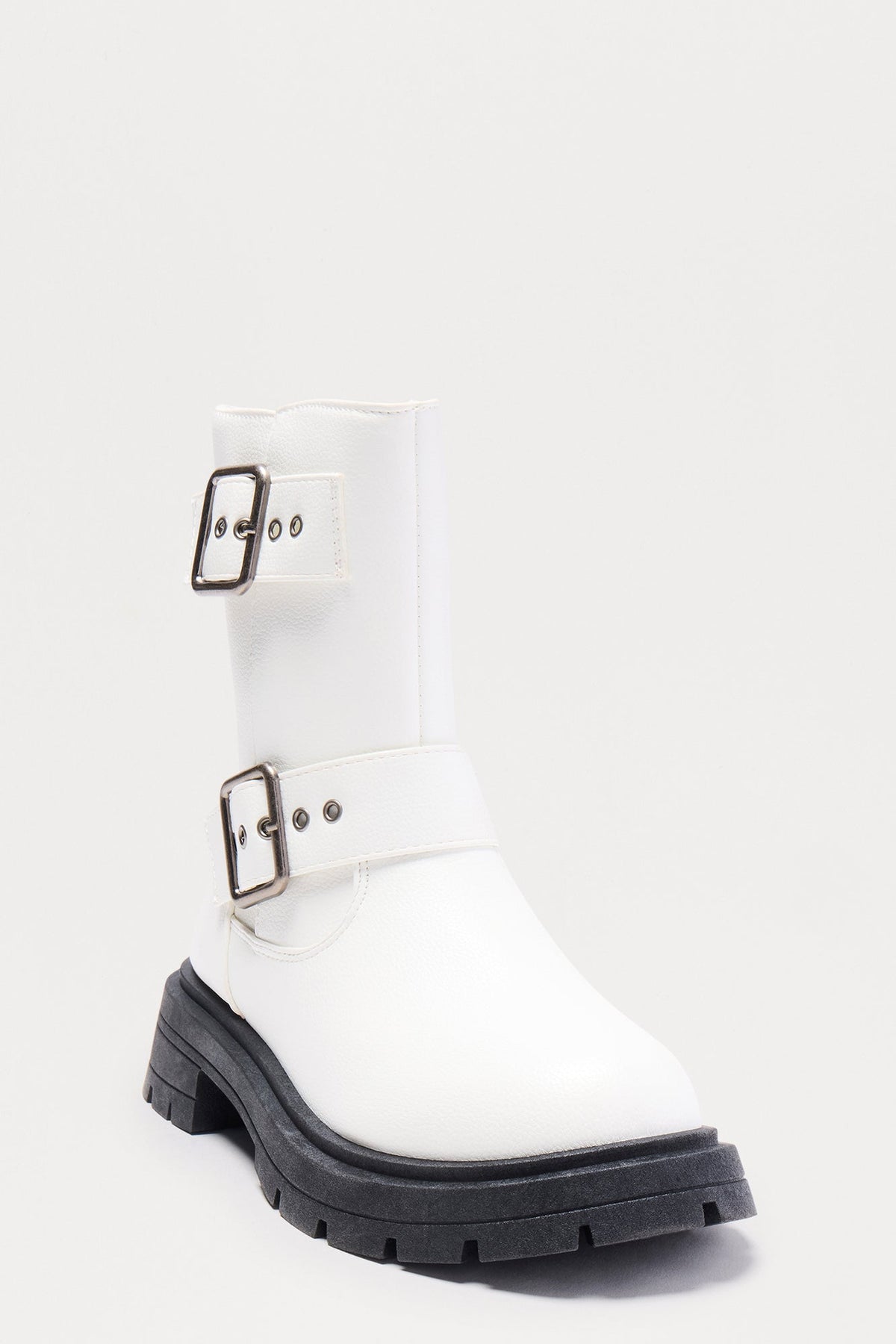 Osaka Buckle Boots - White - vue 3