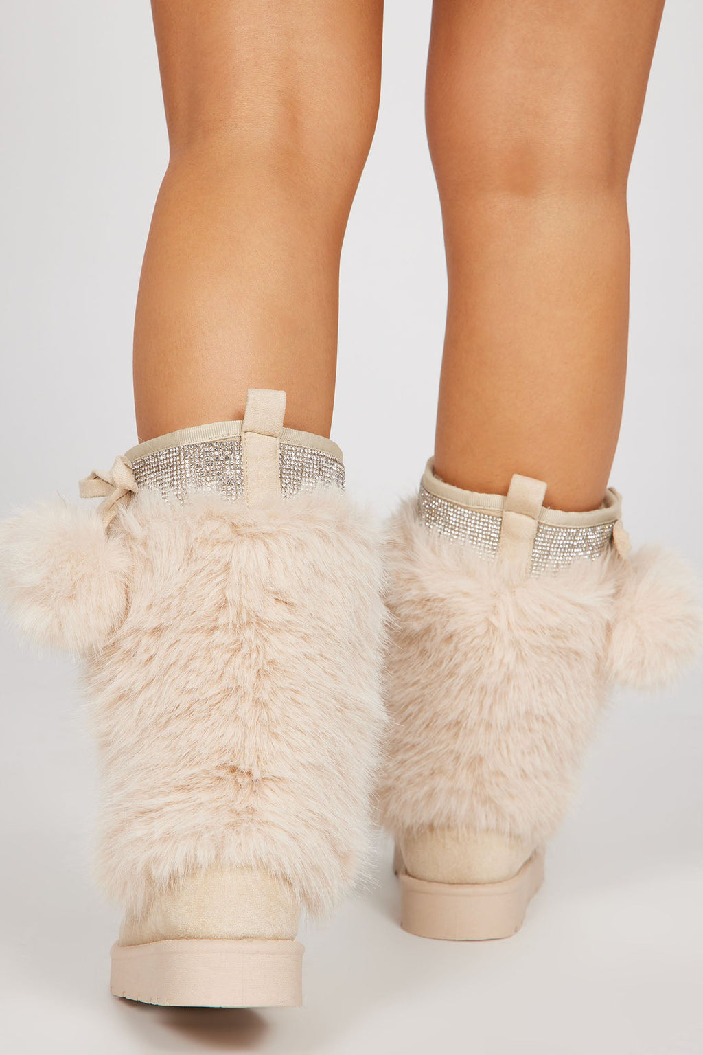 Chill With Me Booties - Nude - vue 4