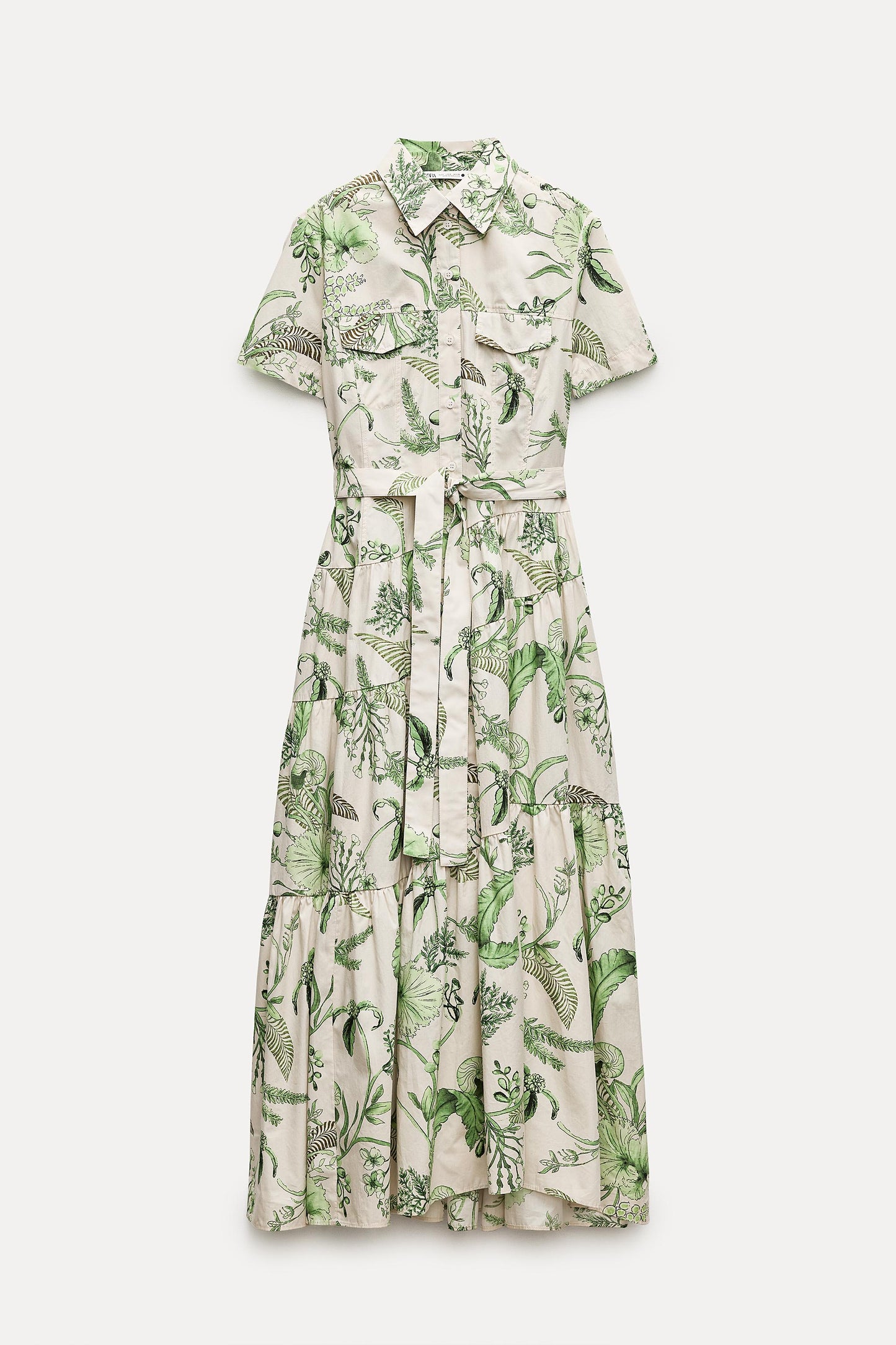 Robe Chemise Fleurie