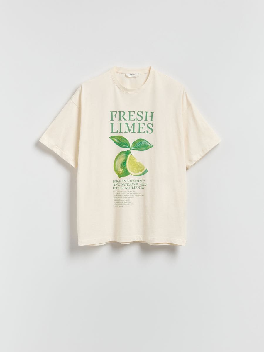 T-SHIRT WITH PRINT