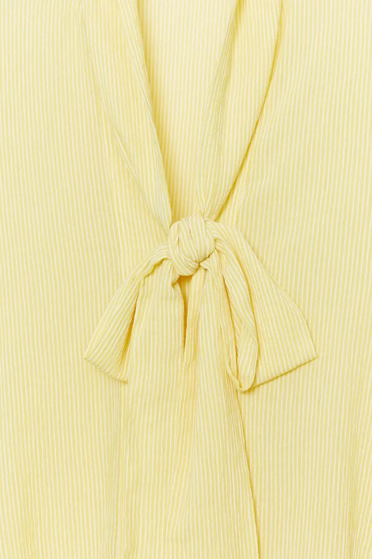 [X2] ZW Collection blouse with a tie neck