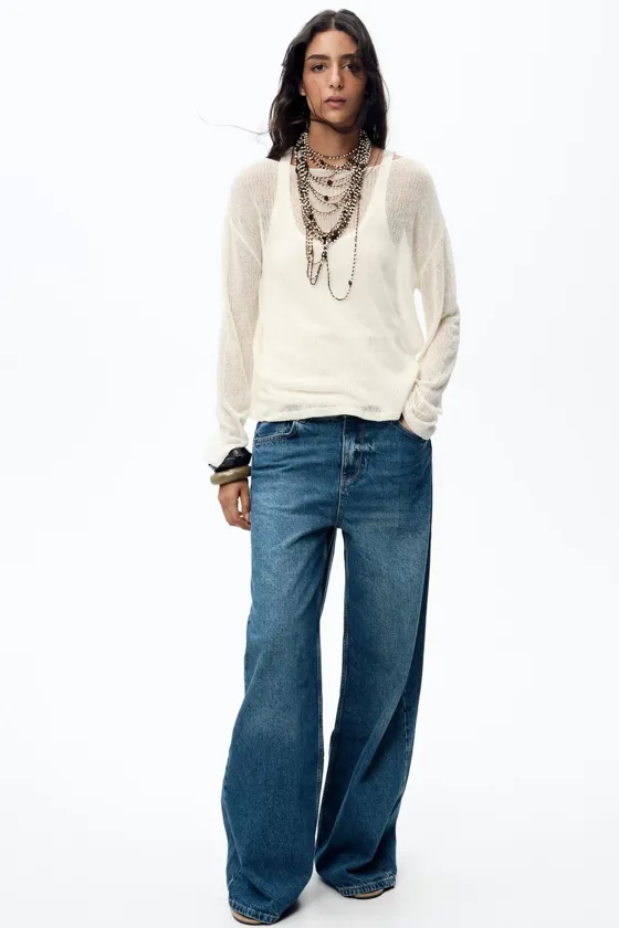 rustic-style sweater