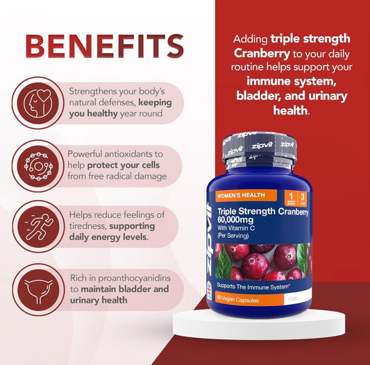 Triple strength cranberry