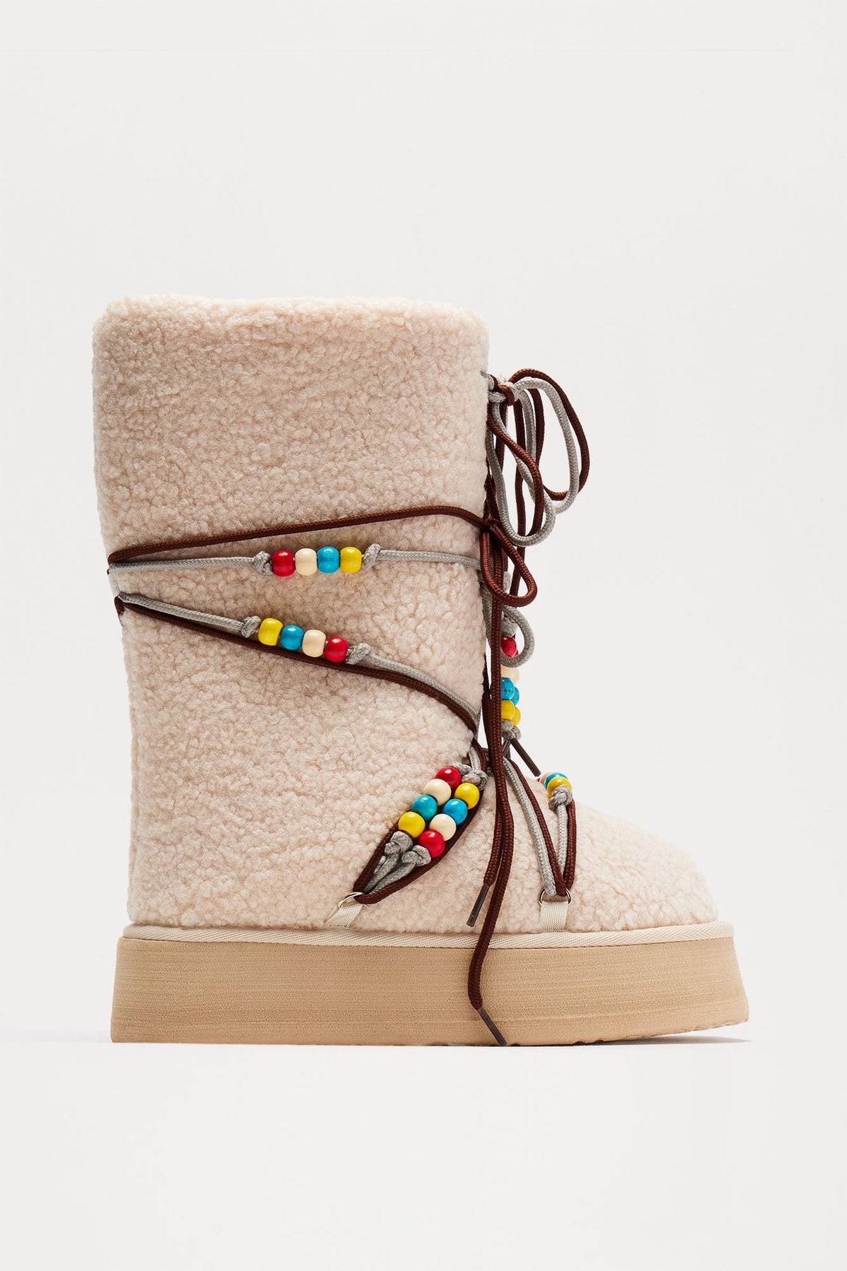 Summit Sherpa Boots - Beige - vue 1