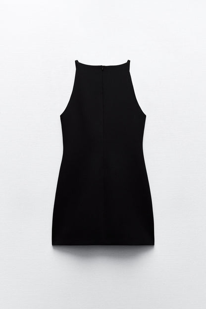 FLARED SHORT DRESS