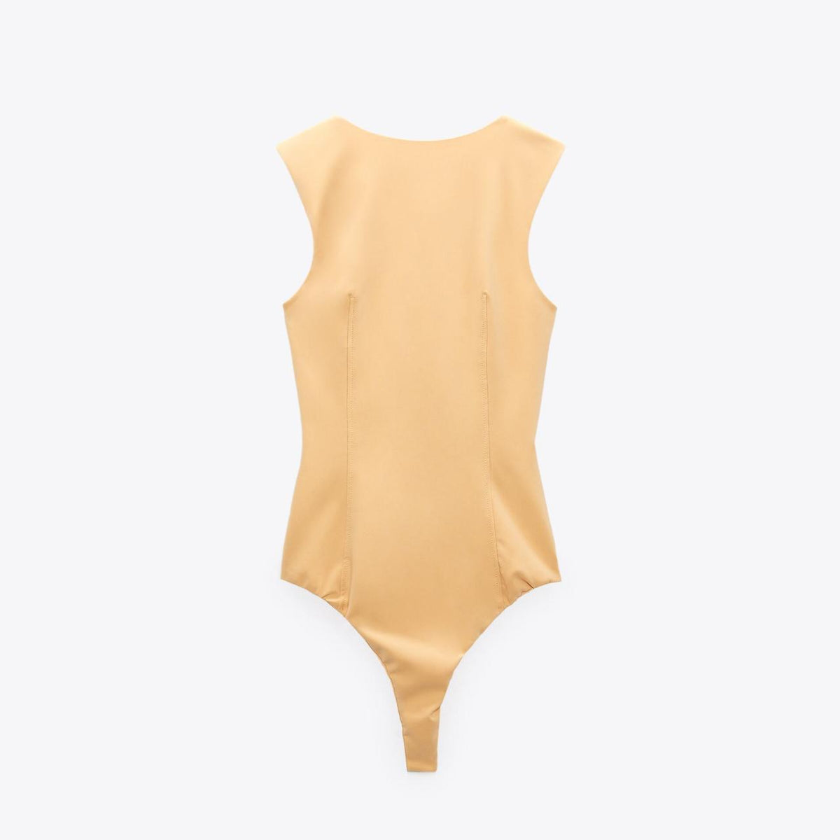 ZARA METAL YELLOW BODYSUIT