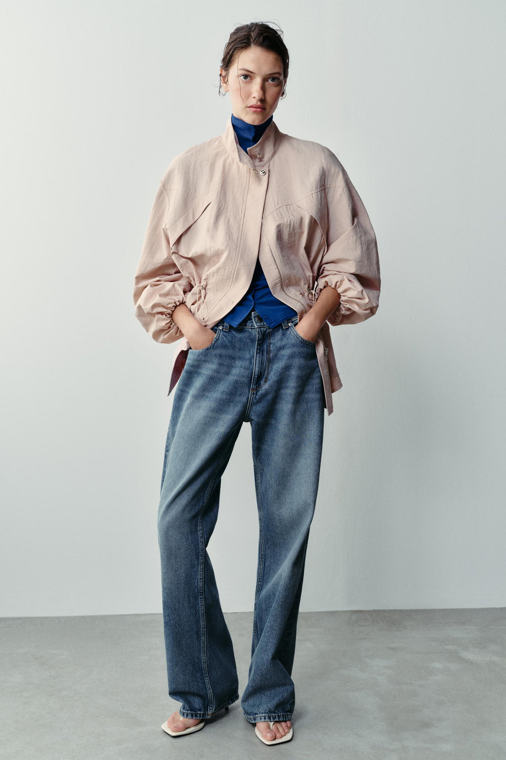 HIGH NECK JACKET