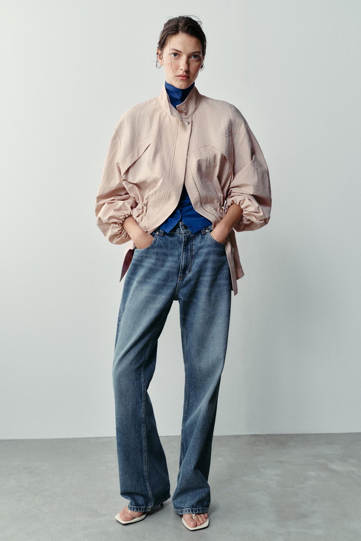 HIGH NECK JACKET