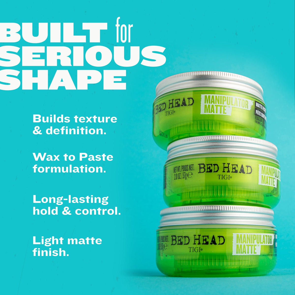 TIGI BED HEAD MANIPULATOR MATTE WAX