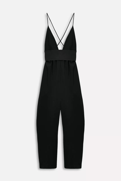 BELTED JUMPSUIT