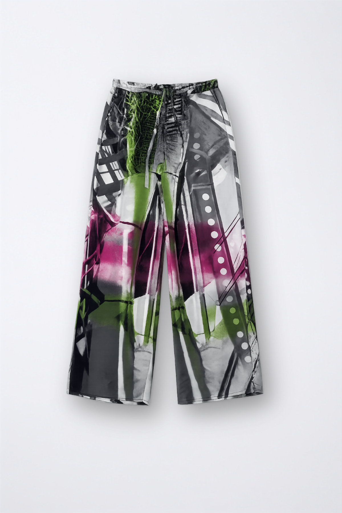 [C8] FLOWY PRINTED PANTS | PINK TOUCH