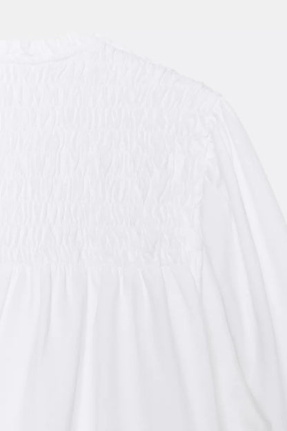 SMOCKED TOP