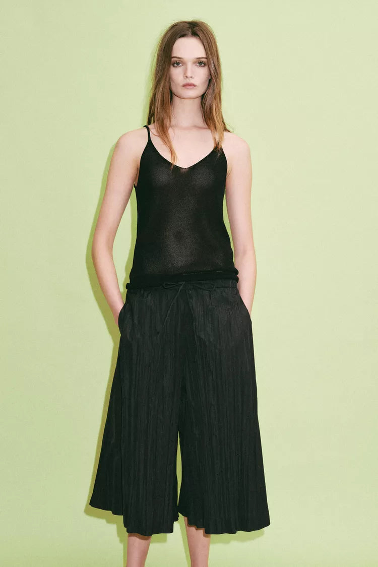 Pleated Bermuda Shorts – ZW Collection
