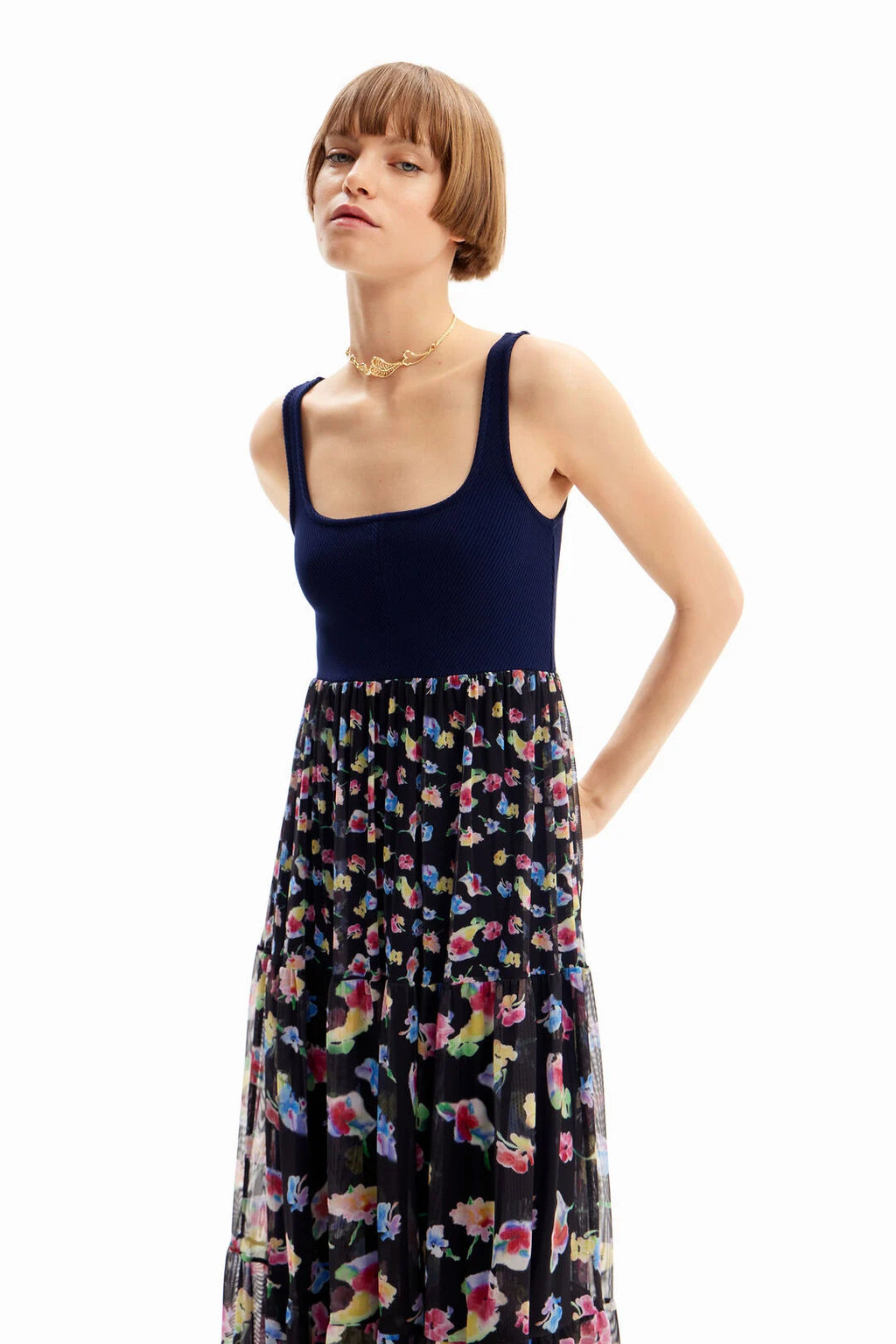 [E4] VANCOUVER SLEEVELESS MAXI DRESS