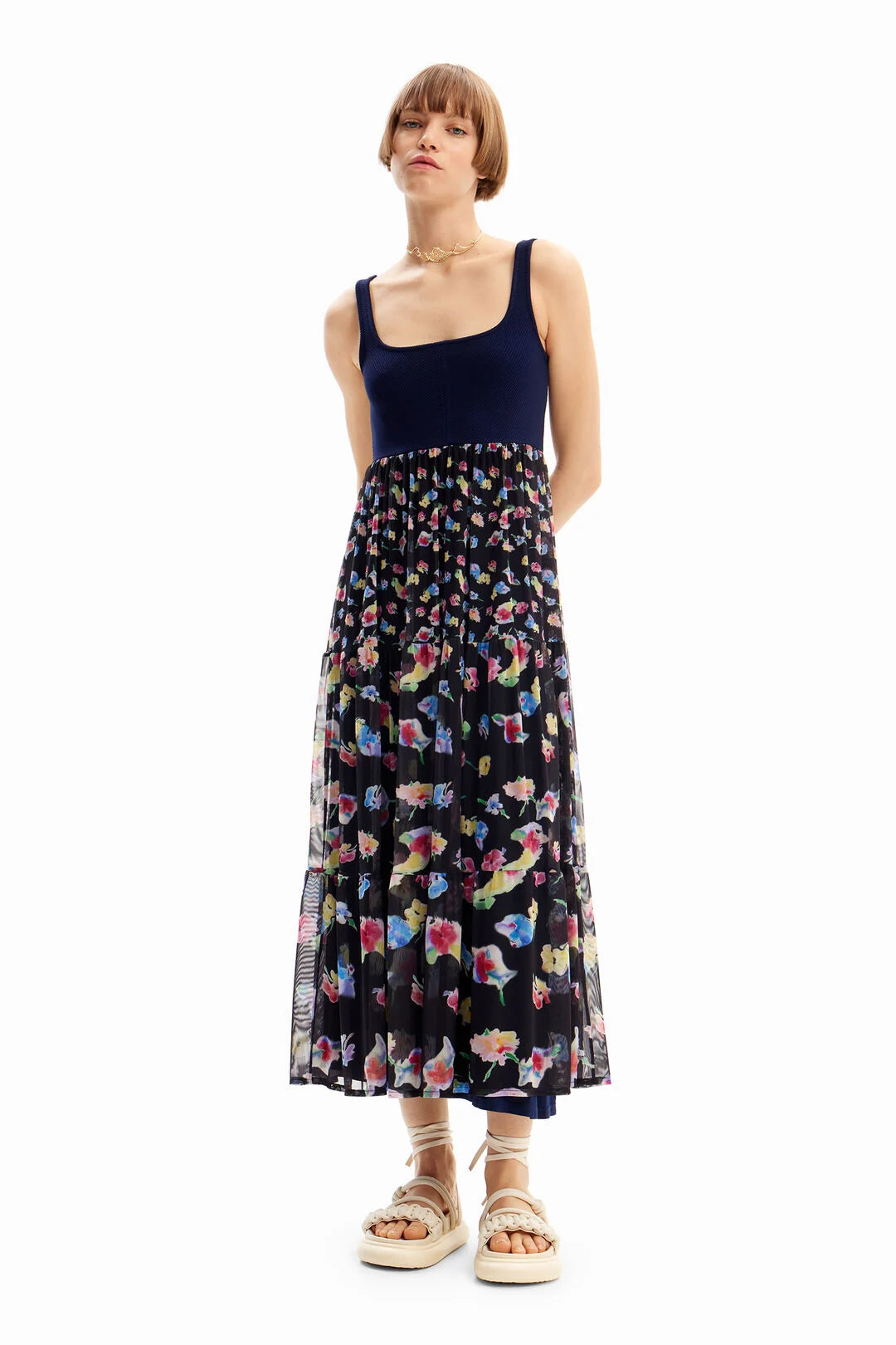 [E4] VANCOUVER SLEEVELESS MAXI DRESS