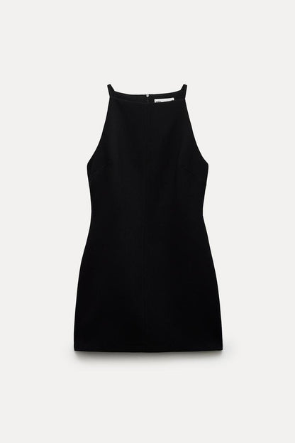 FLARED SHORT DRESS