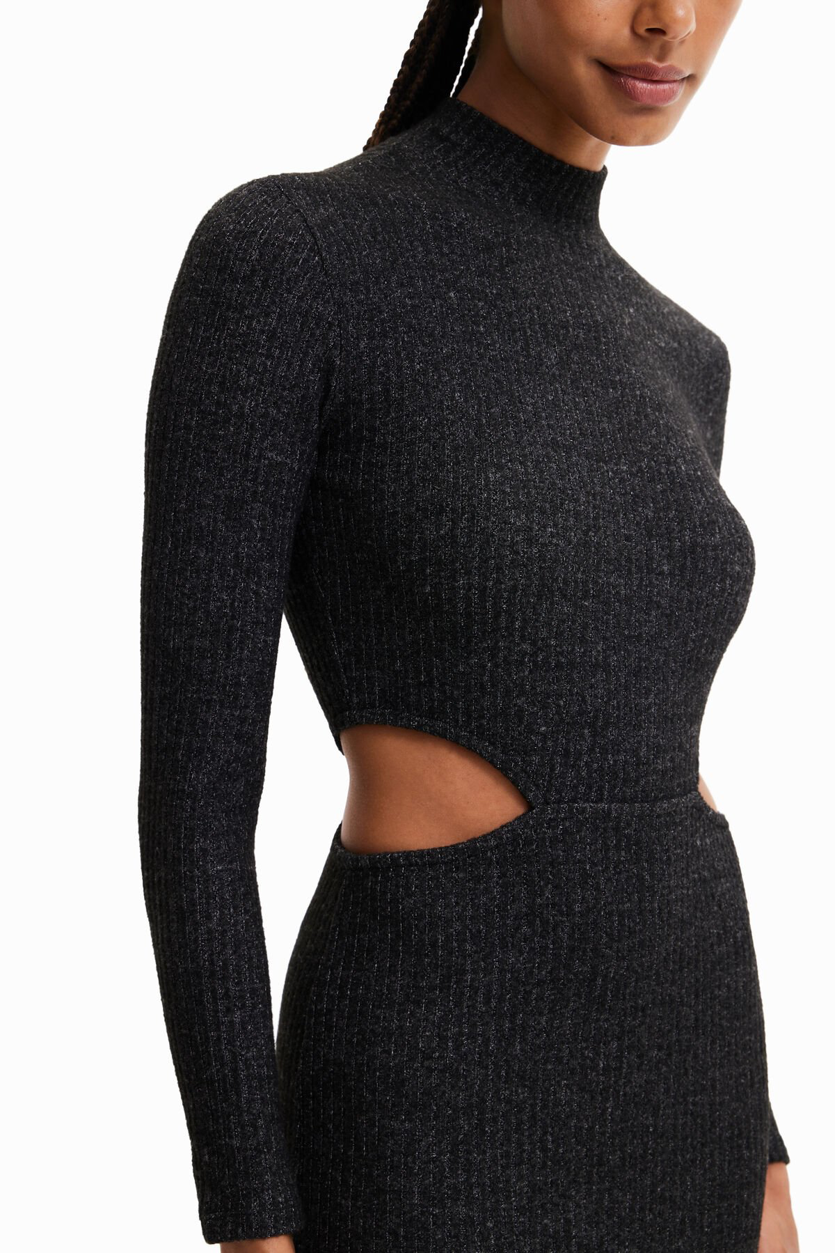 MIDI CUT-OUT DRESS