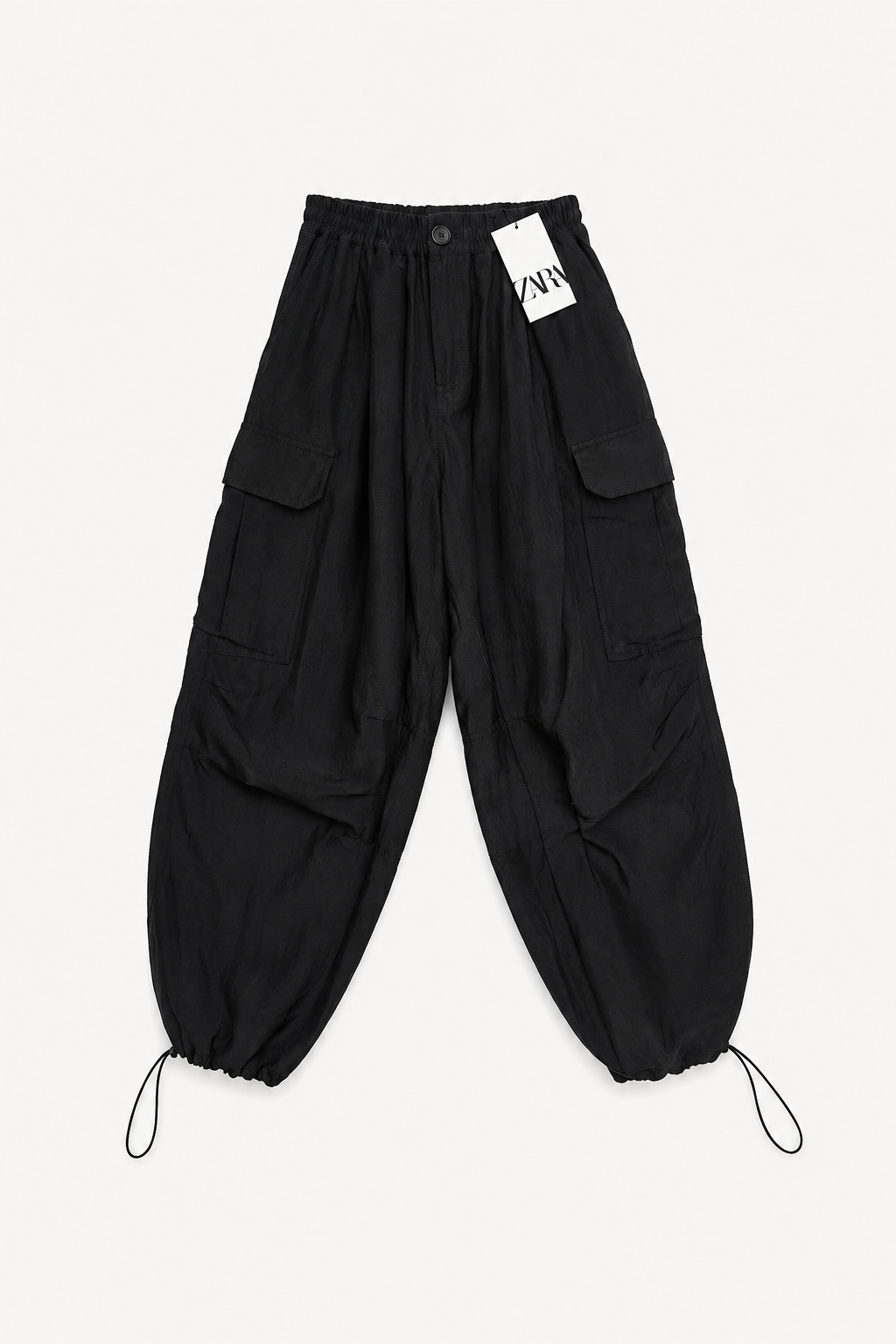 OVERSIZED CARGO PARACHUTE TROUSERS