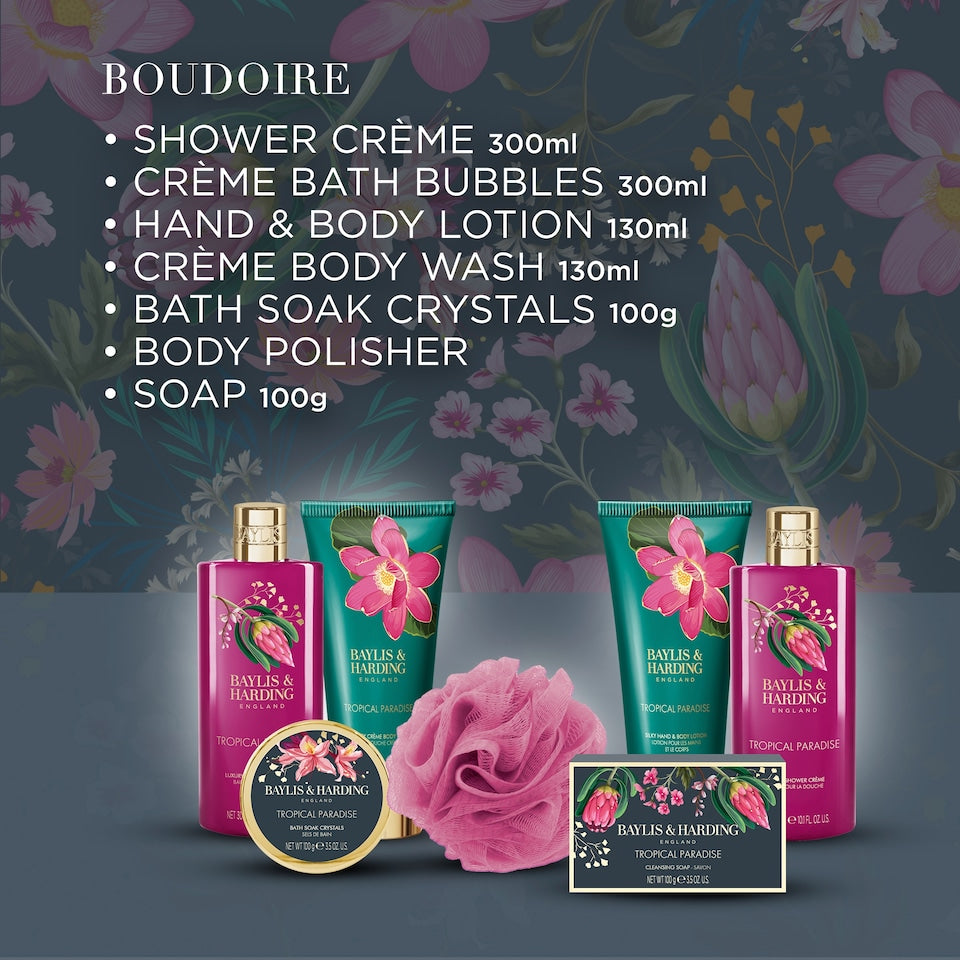 BAYLIS & HARDING BOUDOIRE DISCOVERY GIFT SET