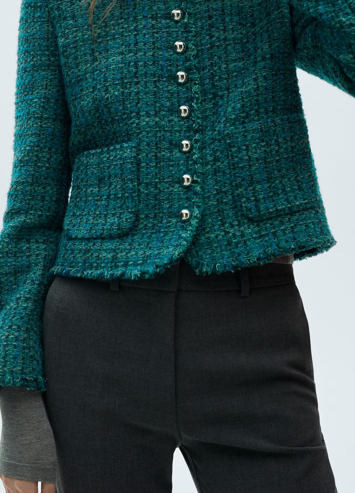 POCKET TWEED JACKET
