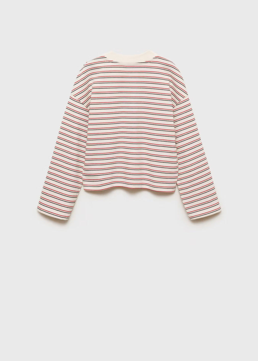 STRIPED PRINT T-SHIRT