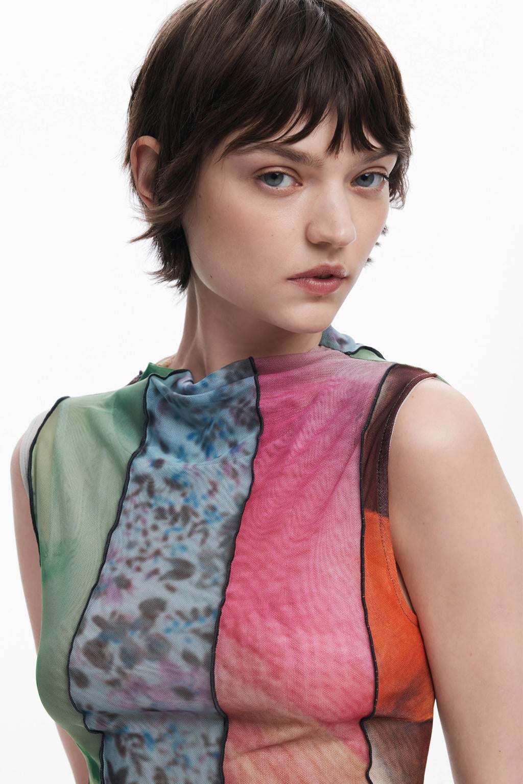 [C1] ARTY PRINT T-SHIRT